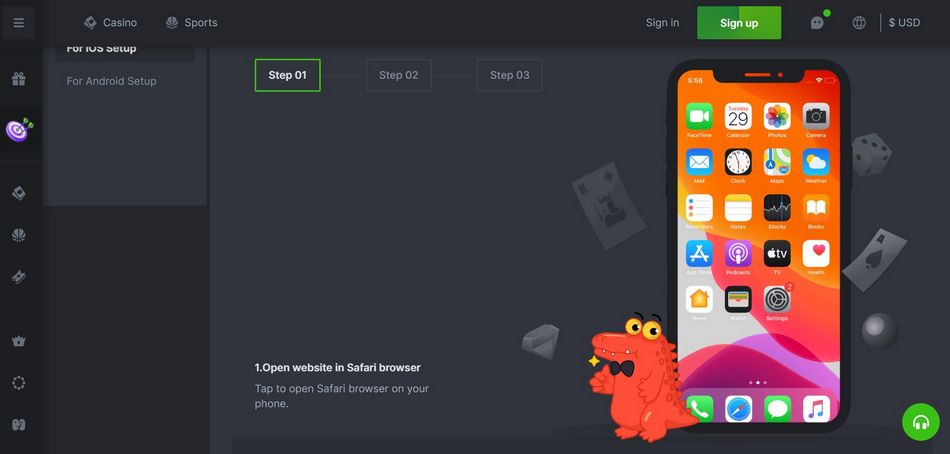 Приложение для загрузки BC.Game